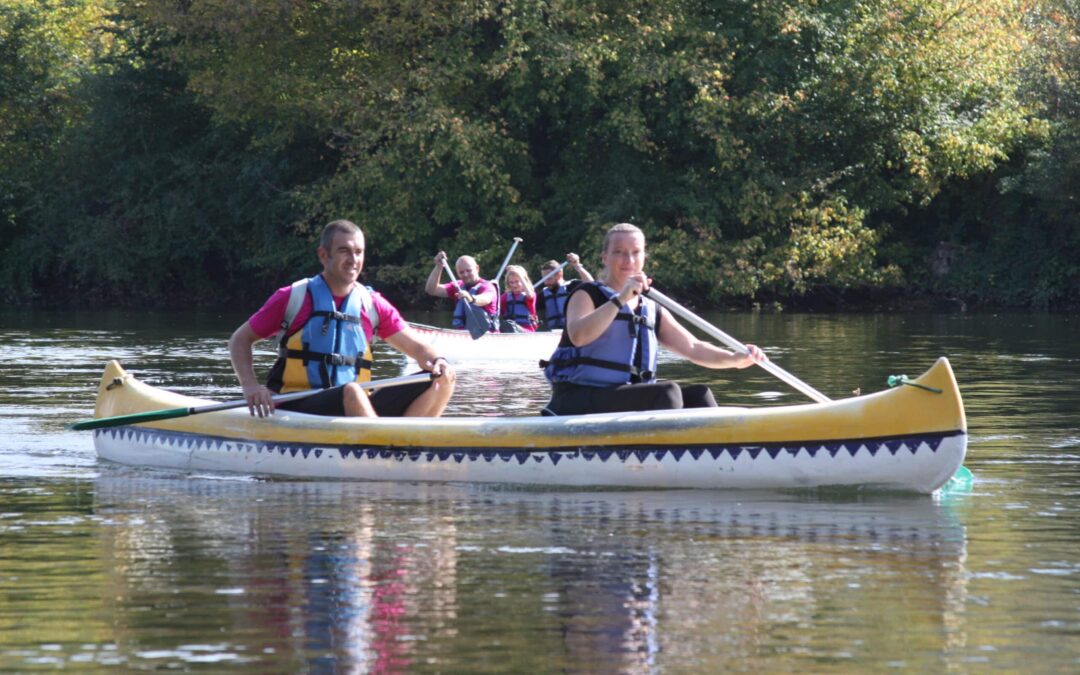 Descente en canoe sur la Dordogne avec les canoes roquegeoffre