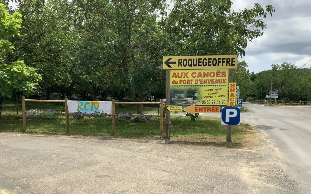 Tournez ici pour les canoes roquegeoffre